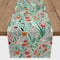 72'' Lush Floral Pattern Cotton Twill Table Runner